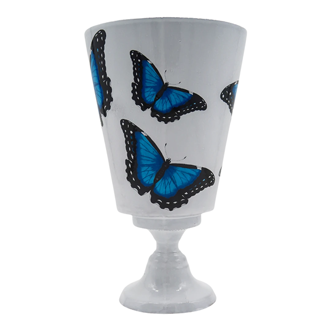 John Derian : Butterfly Vase for Astier de Villatte