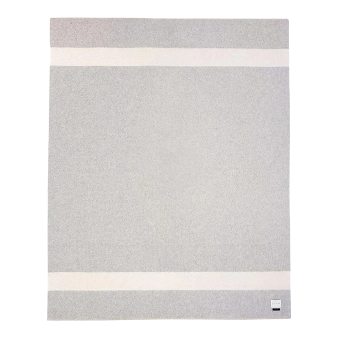 Blacksaw : The Siempre Blanket in Light Heather