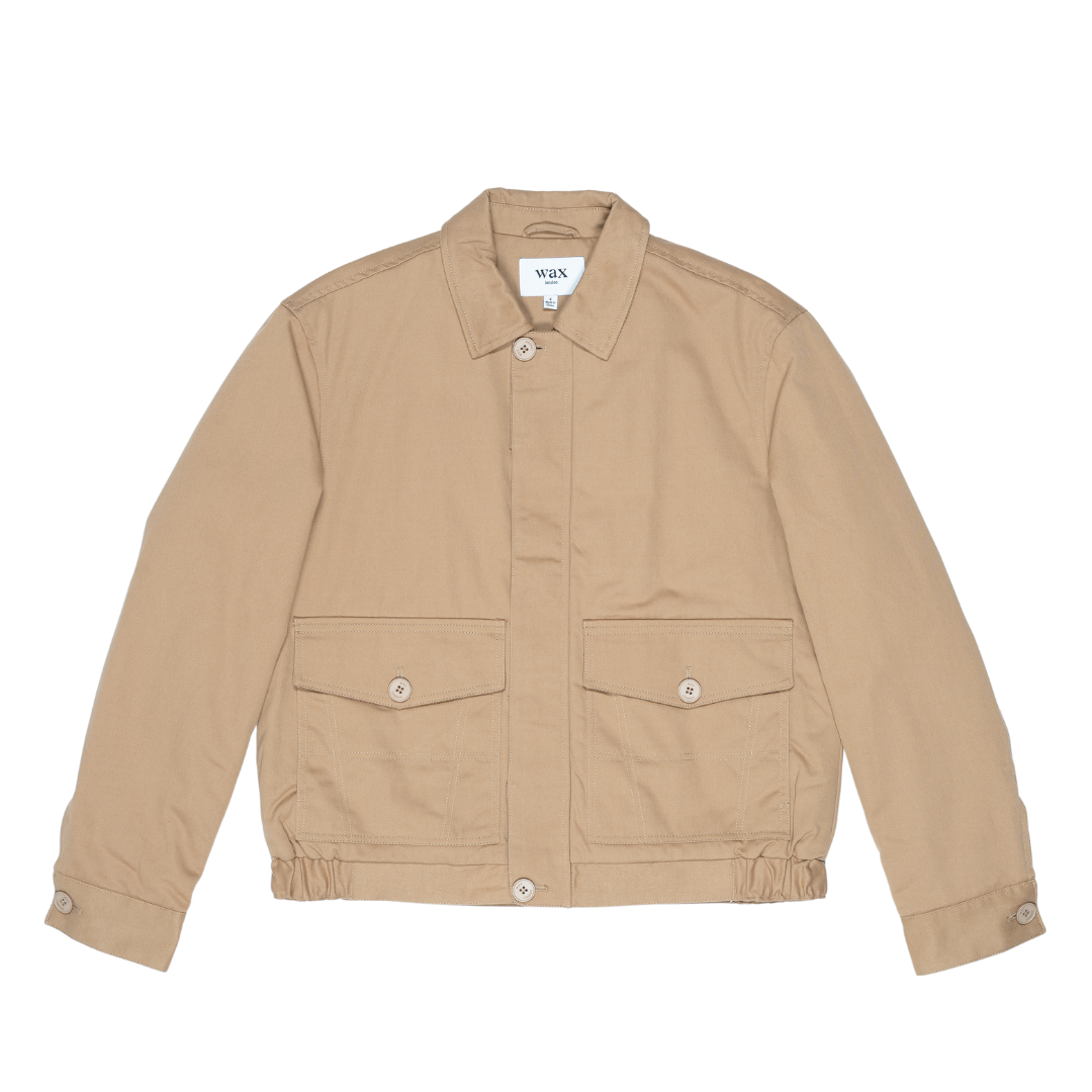 Wax London : Orkney Jacket in Peached Twill