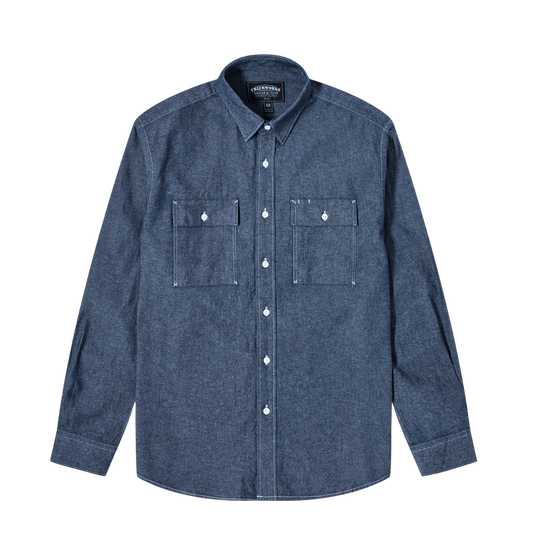 FrizmWORKS : Cigarette Pocket Chambray Shirt