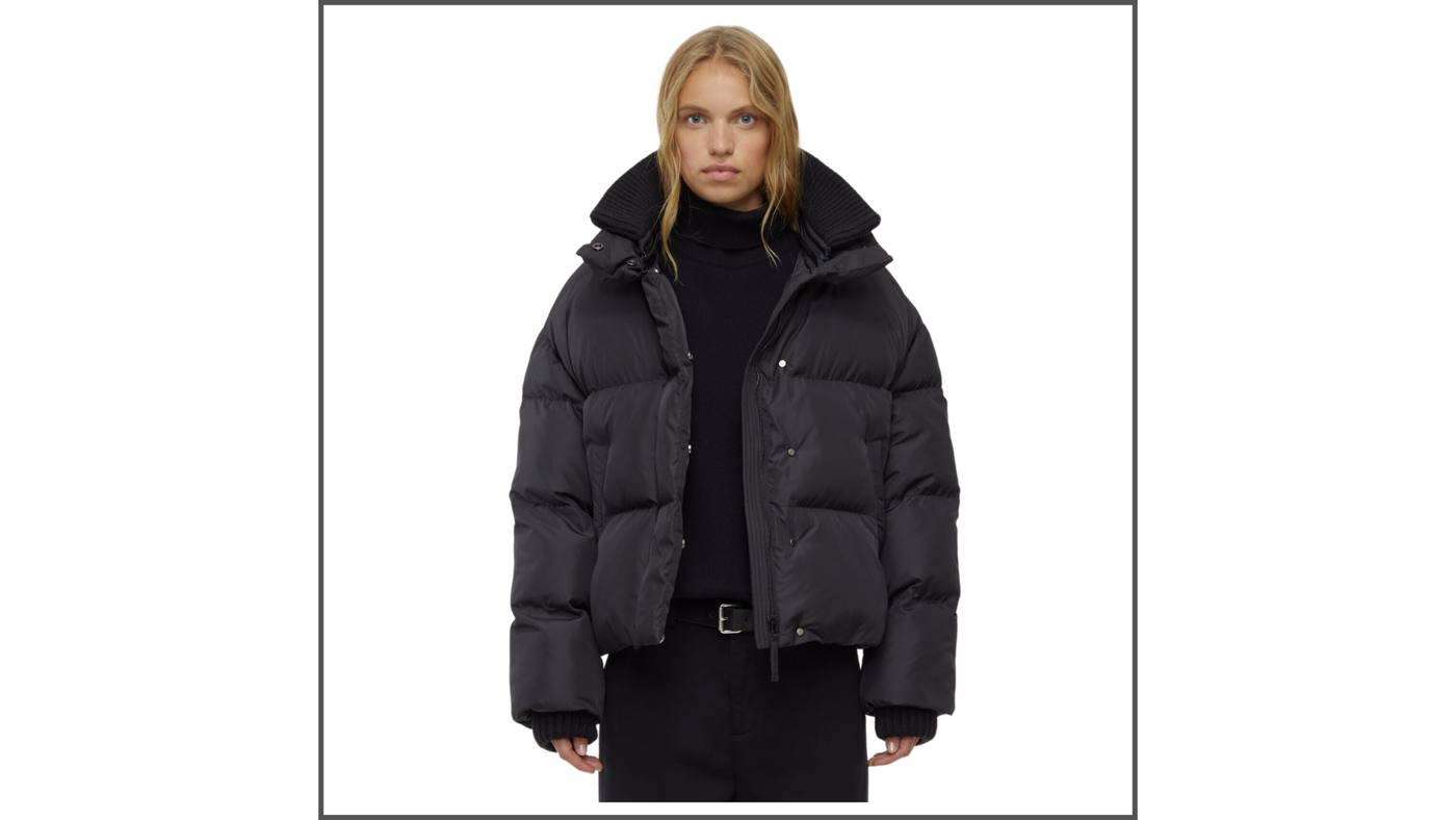Closed : Cropped Puffer Jacket