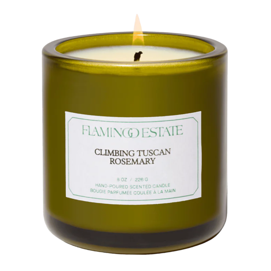 Flamingo Estate : Climbing Tuscan Rosemary Candle, 8oz