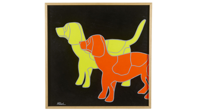 Sergio Ulivi (b. 1955) "Due Beagle" dated 2017