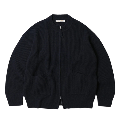 FrizmWORKS : Wool Deck Zip Up Cardigan