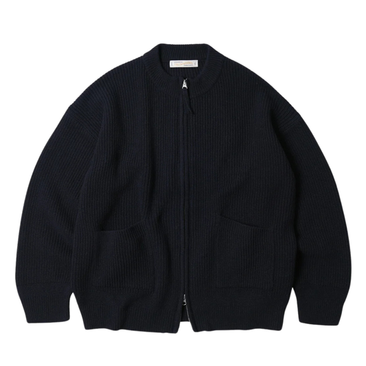 FrizmWORKS : Wool Deck Zip Up Cardigan