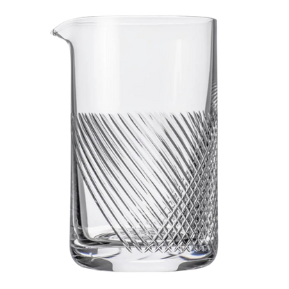 Bourbon Street : lead free crystal Cocktail Mixing Glass