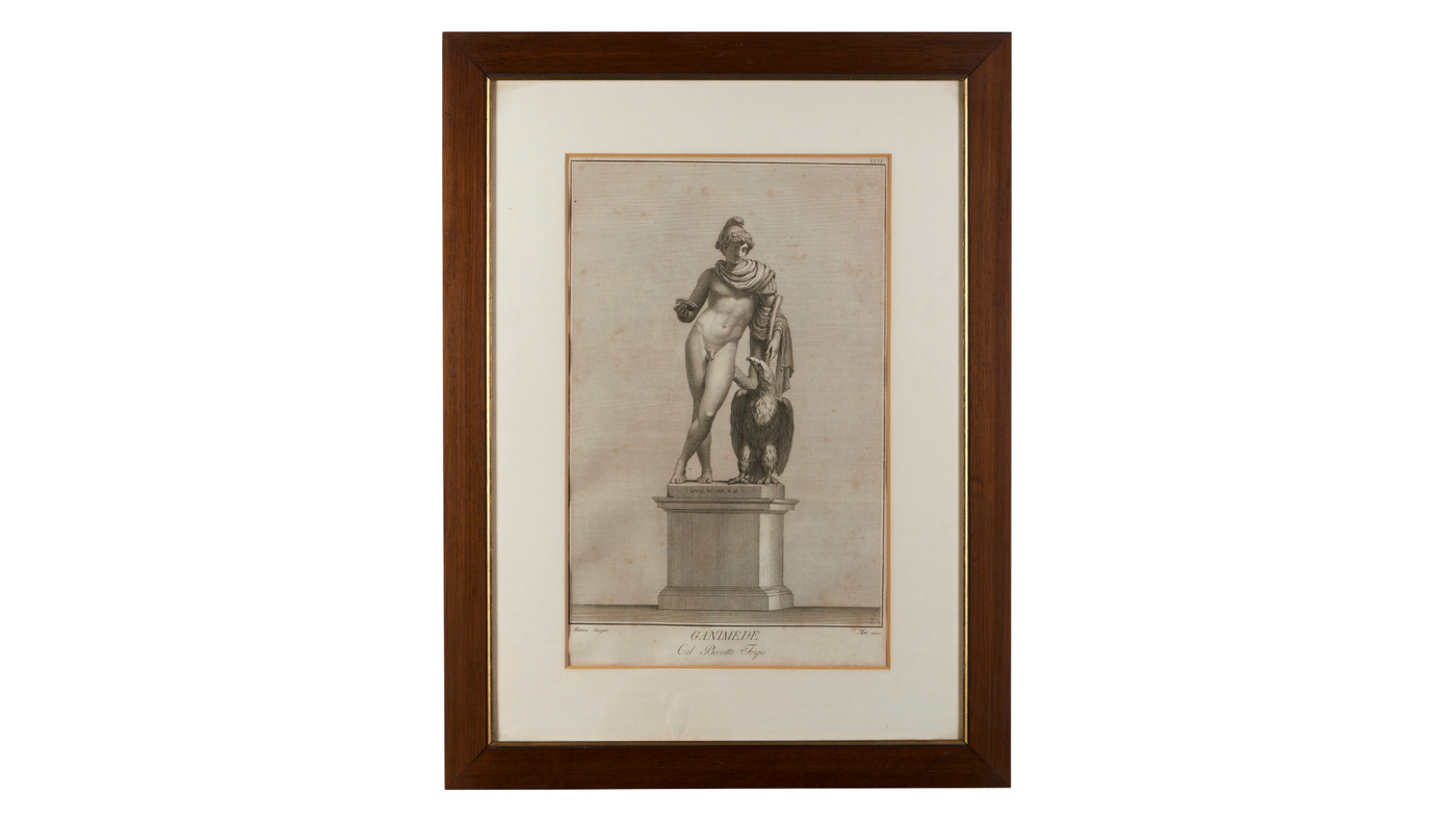 c1800 Teodoro Matteini engraving Ganimede, Italy
