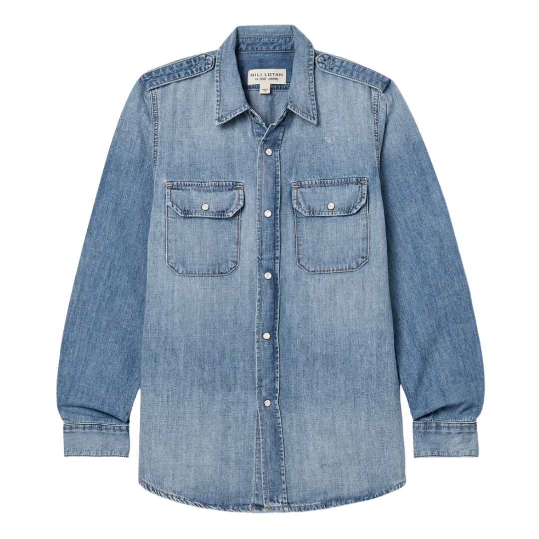 Nili Lotan : Nais Denim Shirt