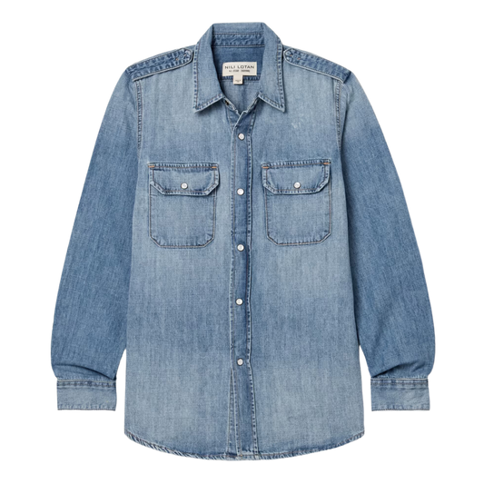 Nili Lotan : Nais Denim Shirt