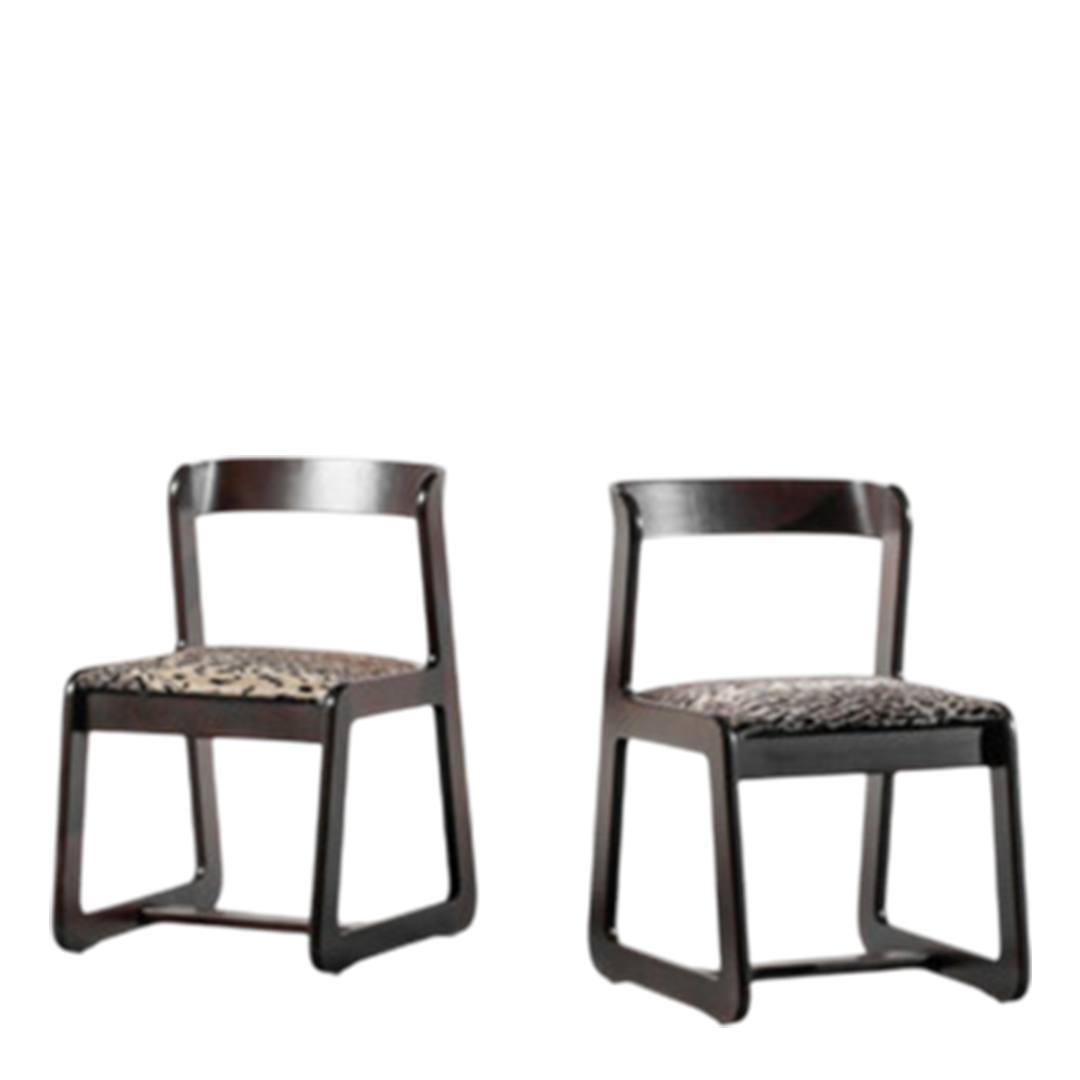 1970s Mario Sabot : set six bentwood dining chairs