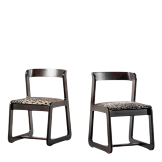 1970s Mario Sabot : set six bentwood dining chairs
