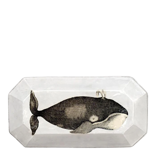 John Derian : Whale Platter for Astier de Villatte