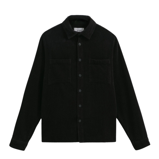 Wax London : Whiting Overshirt in Jumbo Cord