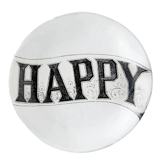 John Derian : Happy Plate for Astier de Villatte