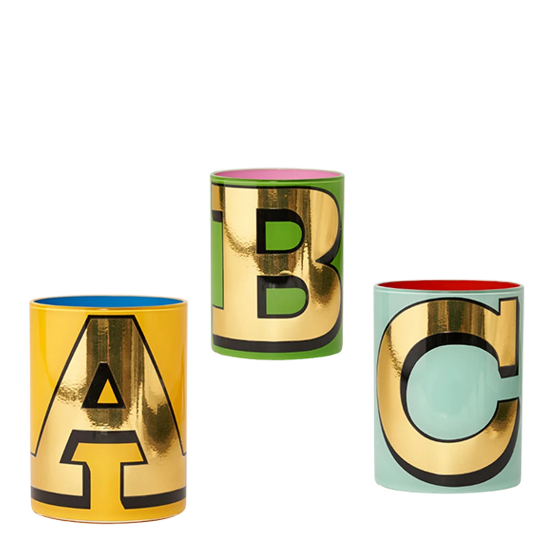 Bridie Hall : Alphabet Brush Pot