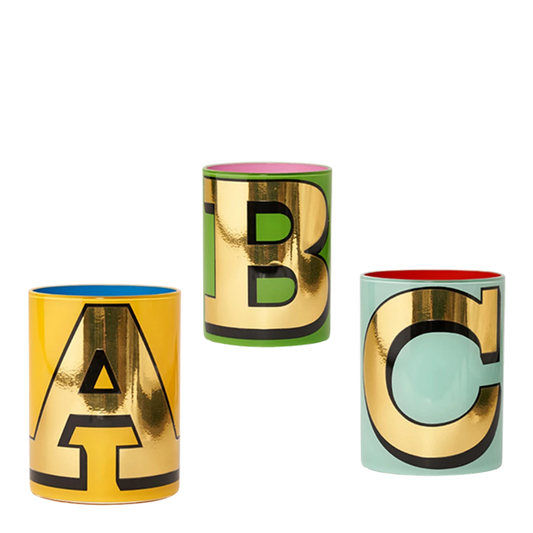 Bridie Hall : Alphabet Brush Pot