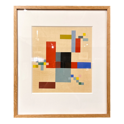 Sophie Taeuber-Arp, French : c1960 geometric print, Siècle