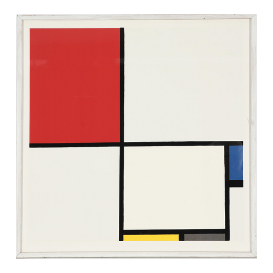 1929 Piet Mondrian : “Composition No. III, with Red, Blue, Yellow, and Black”