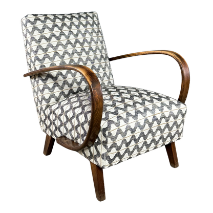 c1940 Jindřich Halabala : classic bentwood H-269 armchair