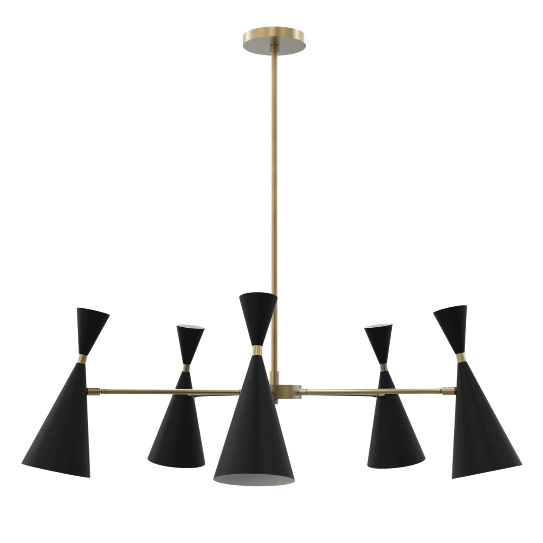 Blueprint Lighting : Petite Monolith Chandelier