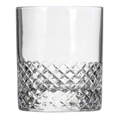 Diamond On the Rocks : lead free crystal Cocktail Glasses 11oz, set of 4