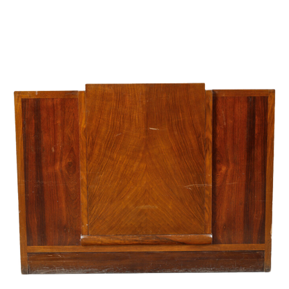 1930s Michel Dufet : curved toelette dressing cabinet, France