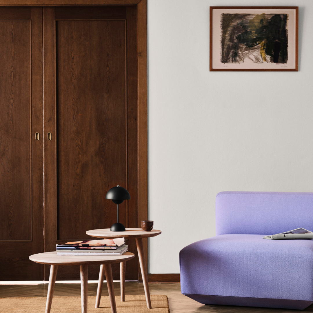 Verner Panton : Flowerpot VP9 Portable Table Lamp for &Tradition