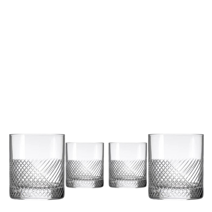 Bourbon Street : On the Rocks Glass 11oz, set of 4