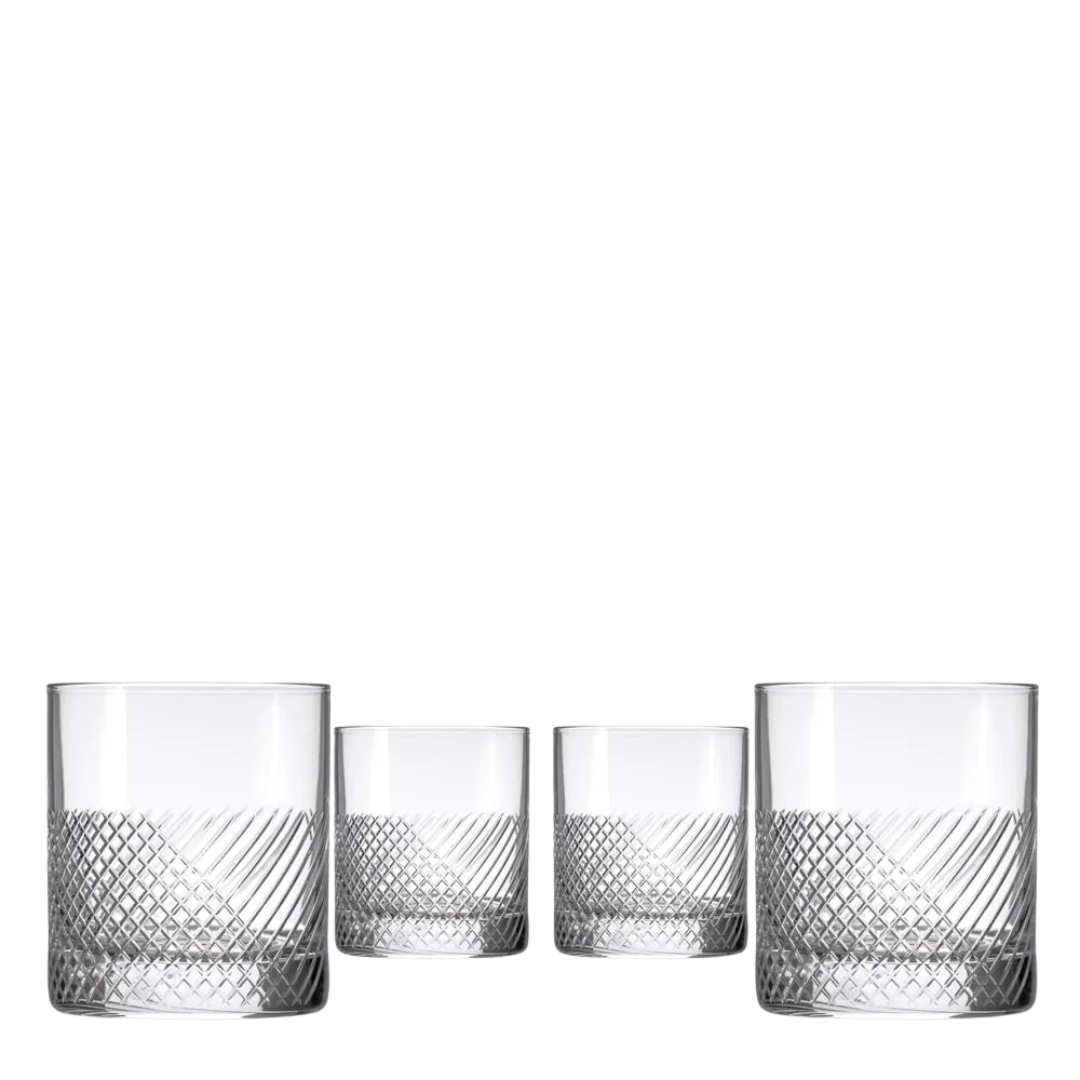 Bourbon Street : On the Rocks Glass 11oz, set of 4