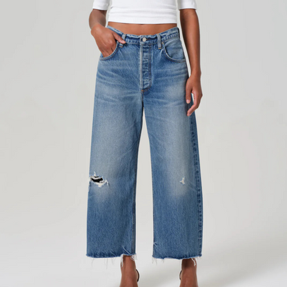 Citizens : Ayla Raw Hem Crop