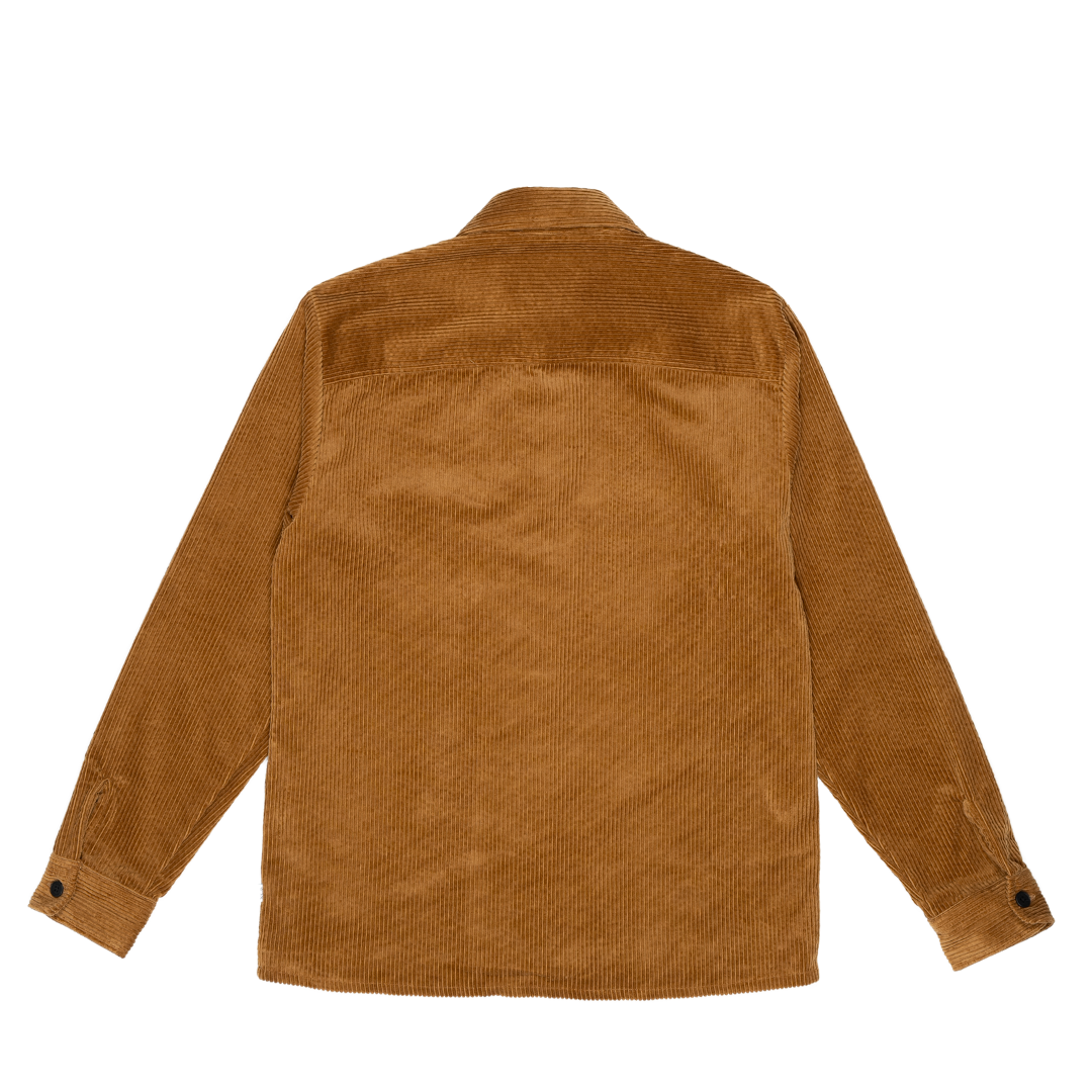 Wax London : Whiting Overshirt in Jumbo Cord