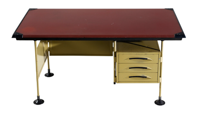 c1950 Studio BBPR Spazio Modernista desk for Olivetti