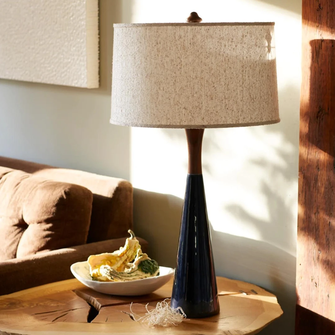 dbO Home : Hanni Matriarch table lamp in Indigo