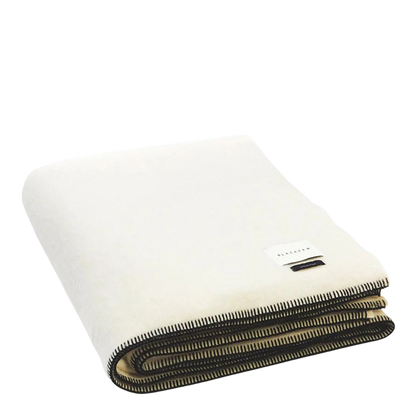 Blacksaw : The Siempre Blanket in Speakeasy Ivory, Queen