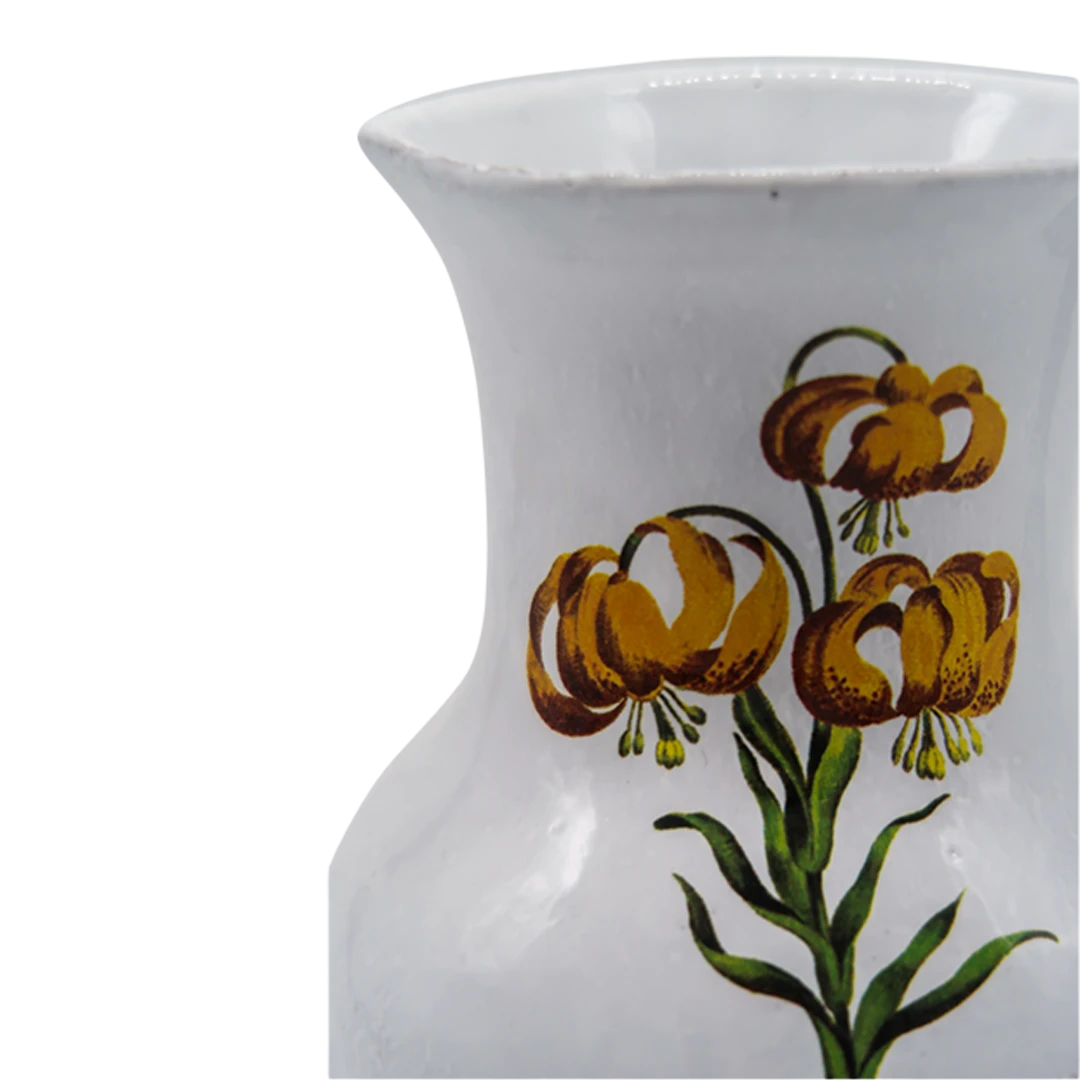 John Derian : Mountain Lily Pitcher for Astier de Villatte