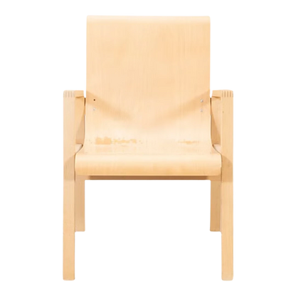 Alvar Aalto model 403 : lacquered birch "Hallway" chair, Finland