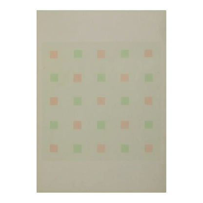 1970s Antonio Calderara : geometric lithograph, Italy