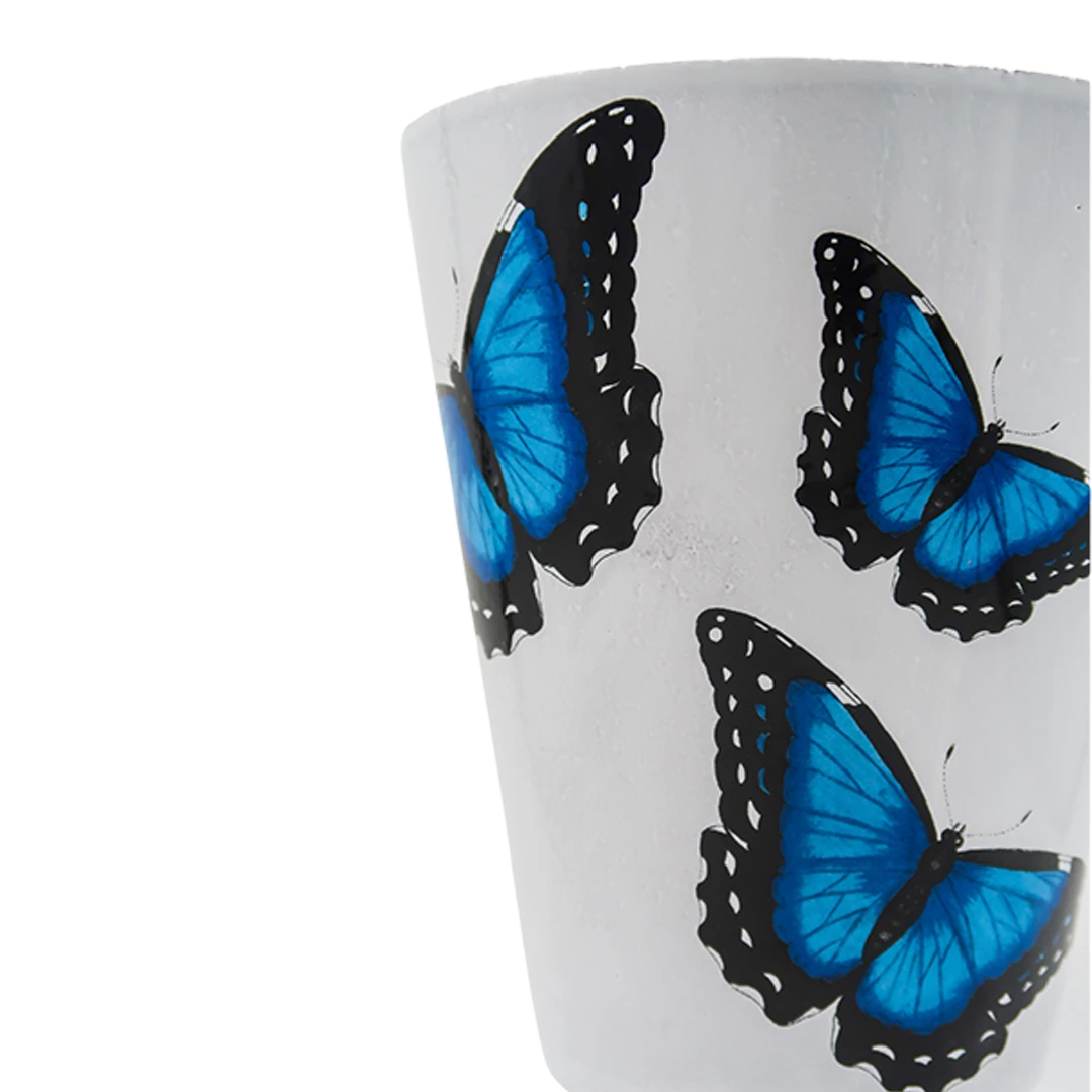 John Derian : Butterfly Vase for Astier de Villatte