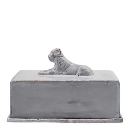 Astier de Villatte : Lion Butter Dish