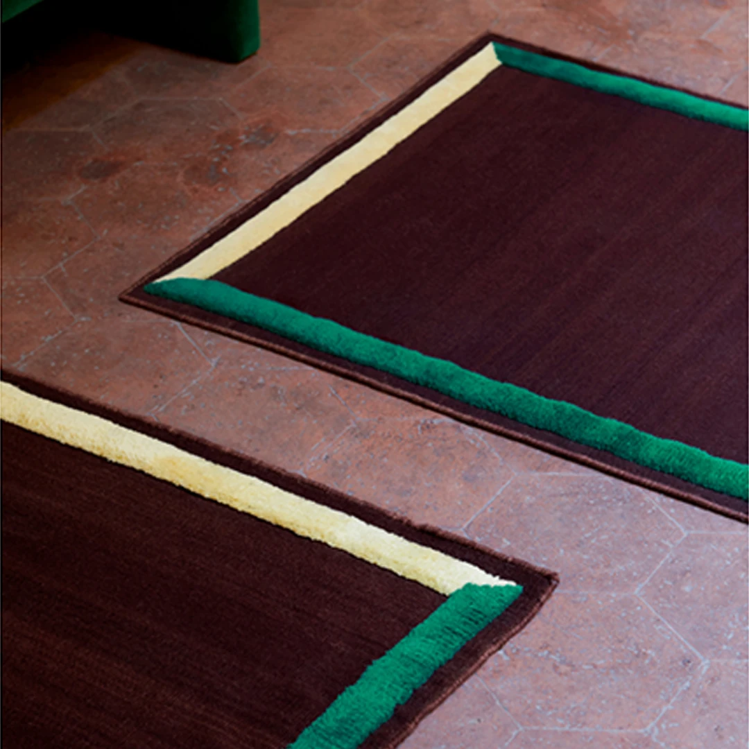 All the Way to Paris : Framed AP13 Rug for &Tradition