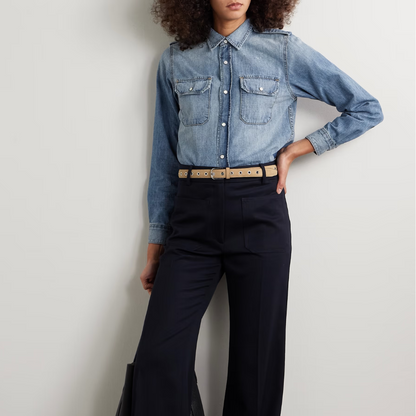 Nili Lotan : Nais Denim Shirt