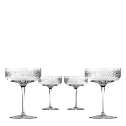 Bourbon Street : Coupe Glass 10.25oz, set of 4