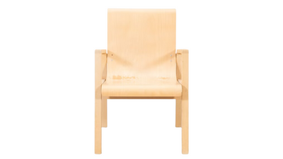 Alvar Aalto model 403 lacquered birch "Hallway" chair, Finland