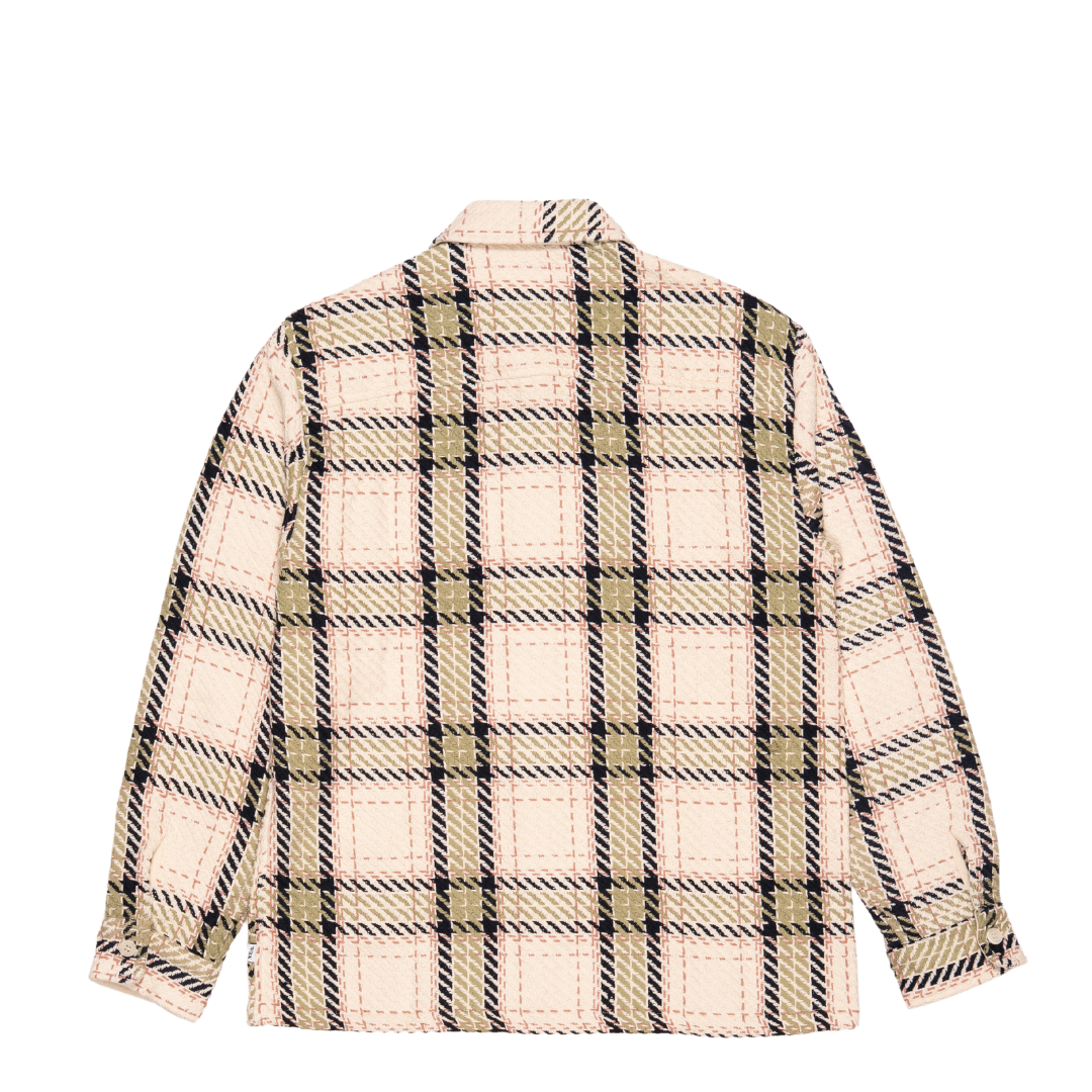 Wax London : Whiting Harp Check Overshirt