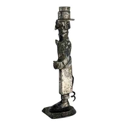 1940s American : die cast allow novelty corkscrew, Demley Co.