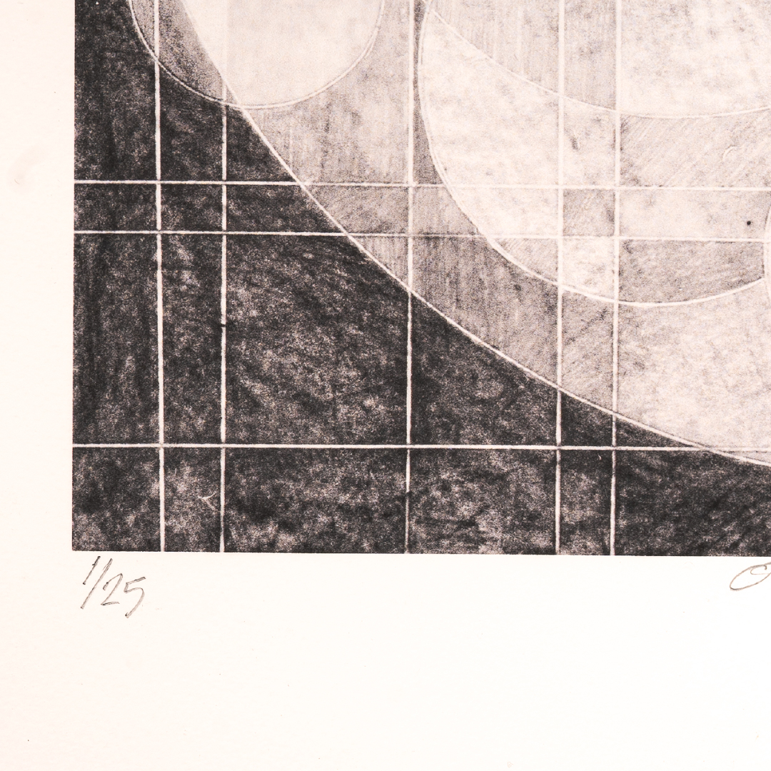 David Dew Bruner : "Oculus I" digital print on archival paper, Unframed