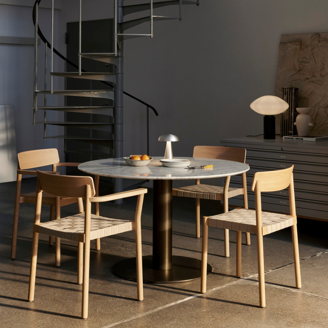 Sami Kallio : In Between SK20 Dining Table for &Tradition, 59"