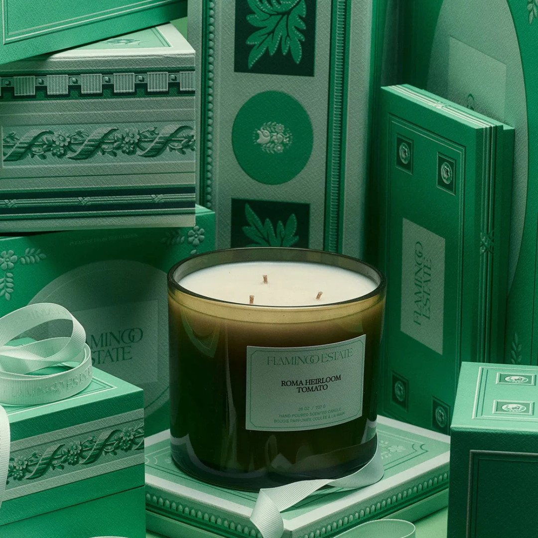 Flamingo Estate : Roma Heirloom Tomato XL Candle, 26oz