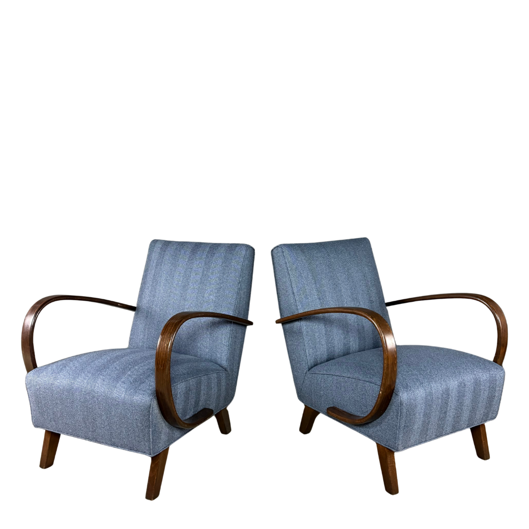 1930s Jindřich Halabala : classic bentwood model H-269 armchair