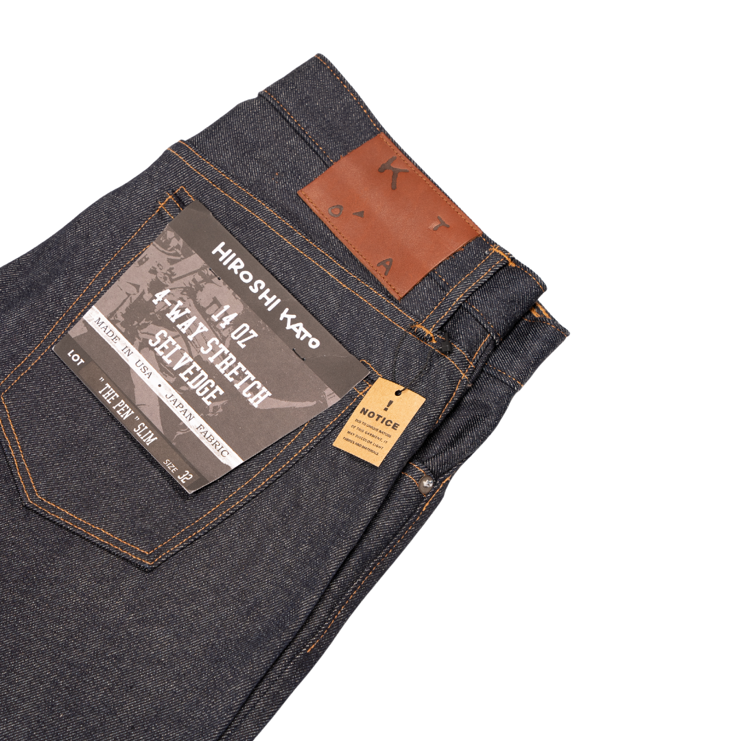 Hiroshi Kato : The Pen Slim 14oz Selvedge